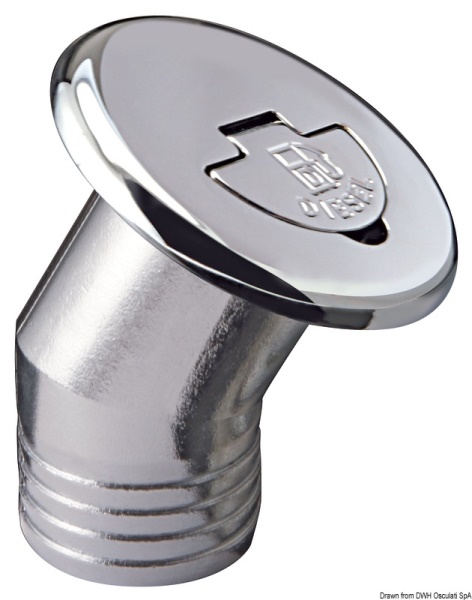 Tappo imbarco ottone 30° fuel 38 - 20.665.04