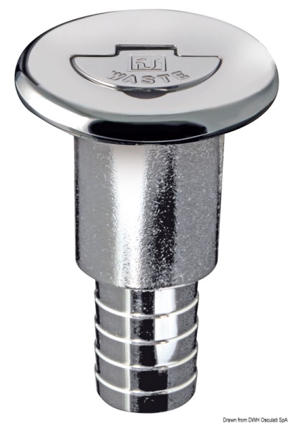 Tappo dritta Waste 38 - Lungo - 20.666.09