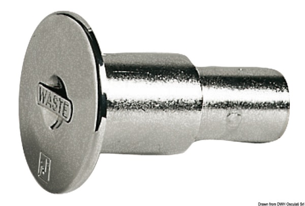 Tappo ottone cromato a filo WATER 50 - 20.667.07