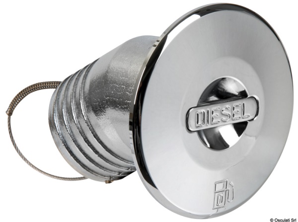 Tappo ottone cromato inclinato filo DIESEL50 - 20.667.11