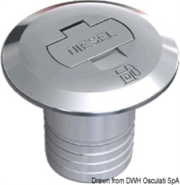 Tappo Diesel 50 mm dritto - 20.668.03