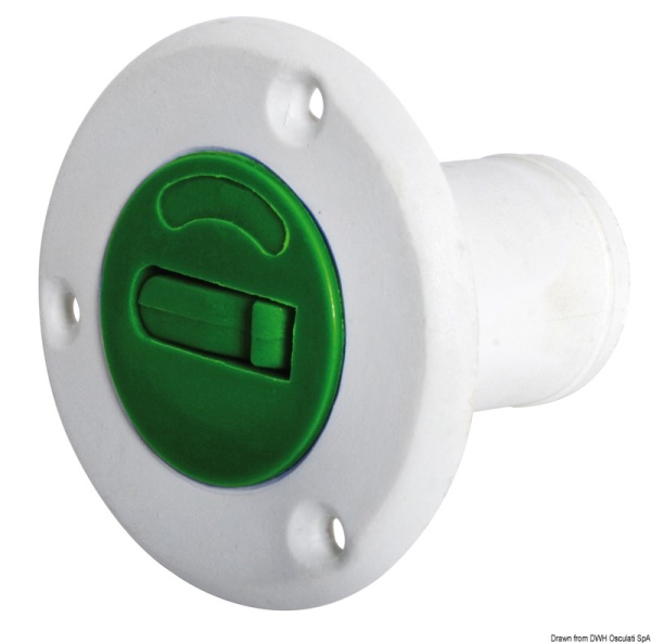 Tappo nylon Fuel verde 38 mm - 20.669.04