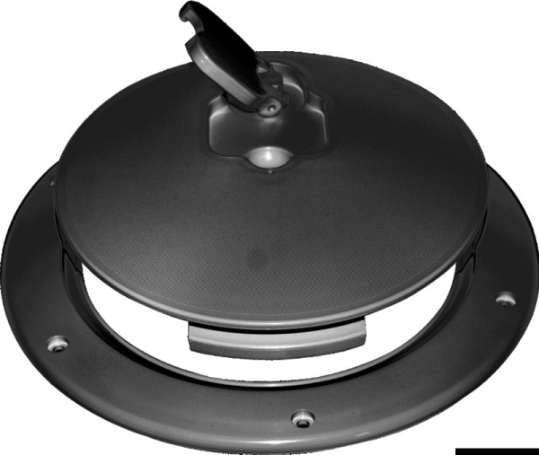 Botola ispezione nera 265 x 215 mm - 20.840.50