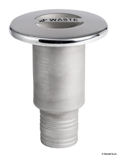 Tappo inox a filo Waste 38 mm - 20.866.39