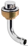 Osculati - Sfiato ottone cromato 20 mm 90° destro