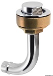 Osculati - Sfiato ottone cromato 16 mm 90° sinistro