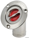 Osculati - Tappo imbarco inclinato Fuel 38 mm