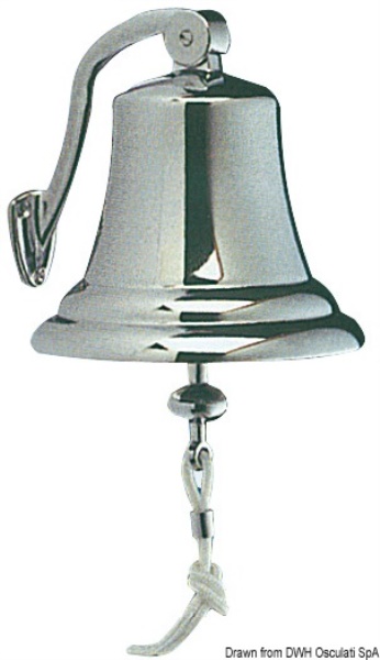 Campana ottone cromato 175 mm - 21.202.91