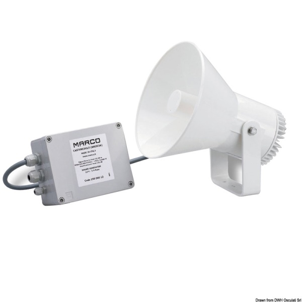 Tromba elettronica inox 24 V - 21.430.24