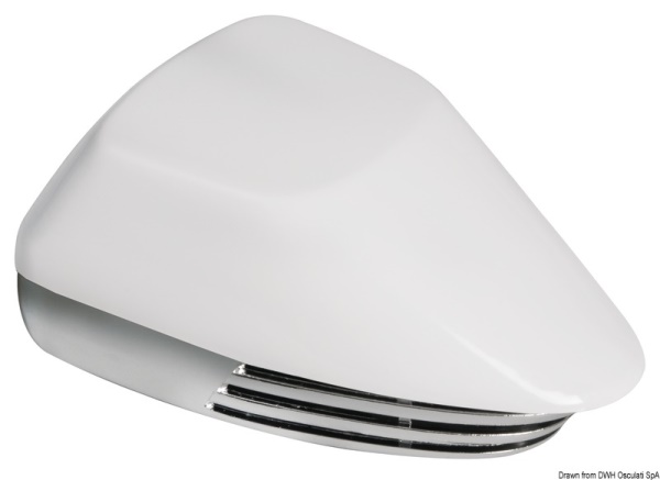 Tromba ABS cromato e bianca 12 V - 21.450.00BI