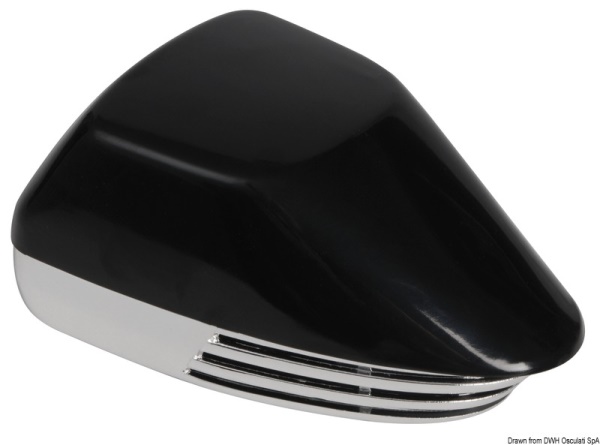 Tromba ABS cromato e nero 12 V - 21.450.00NE