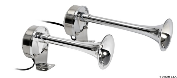 Tromba doppia 12 V 210 + 268 mm - 21.452.07