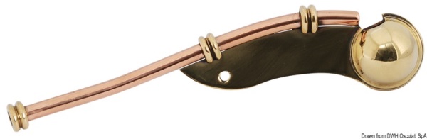 Fischietto "Nostromo" ottone nichelato - 21.482.00
