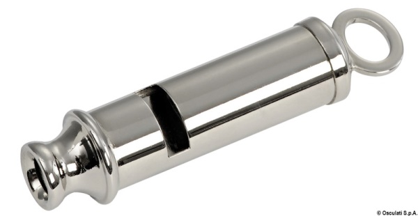 Fischietto "Nebbia" ottone cromato - 21.484.00