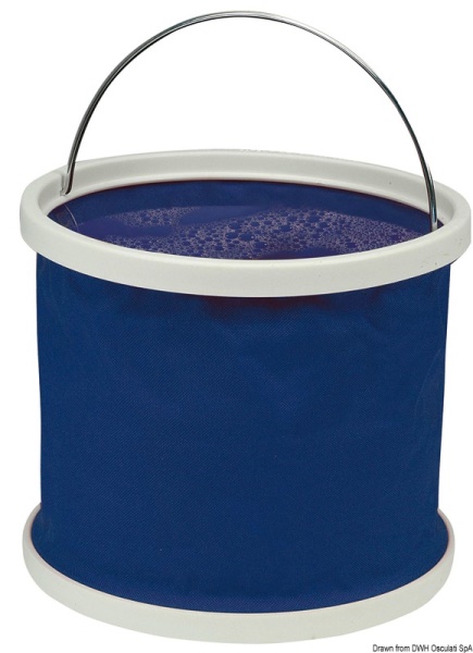 Secchio pieghevole in nylon 9 l - 23.885.00
