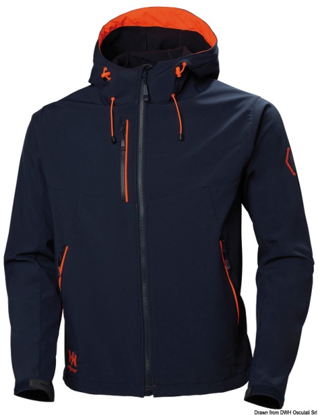 HH Chelsea Evo Hooded softshell navy 2XL - 24.509.15