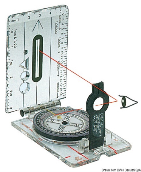 Bussola da rilevamento CD703L - 25.703.00