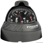 Osculati - Bussola su piano Finder nera, rosa nera