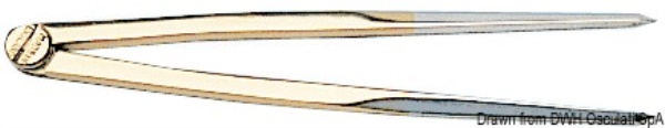 Compasso ottone 177 mm lungo - 26.141.61