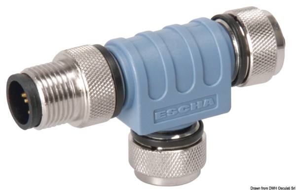 Nodo di connessione a 3 ricettori NMEA 2000 2F+1M - 27.363.02