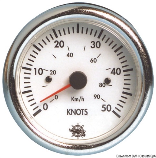 Spidometro 0-50 nodi 12 V - 27.524.01