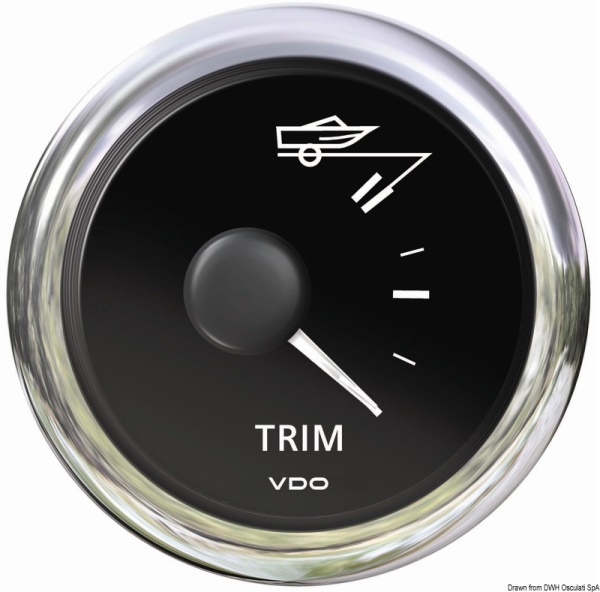 Indicatore trim nero - 27.596.01