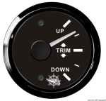 Osculati - Indicatore trim 0/190 Ohm nero/nera