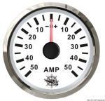 Osculati - Amperometro con shunt 50 A bianco/lucida