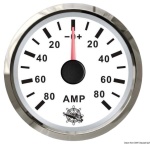 Amperometro con shunt 80 A bianco/lucida - 27.322.24