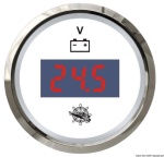 Osculati - Voltmetro digitale 8/32 V bianco/lucida