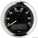 Osculati - Contagiri 7000 RPM nero