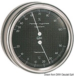Termo/igrometro Barigo Orion quadrante nero - 28.082.91