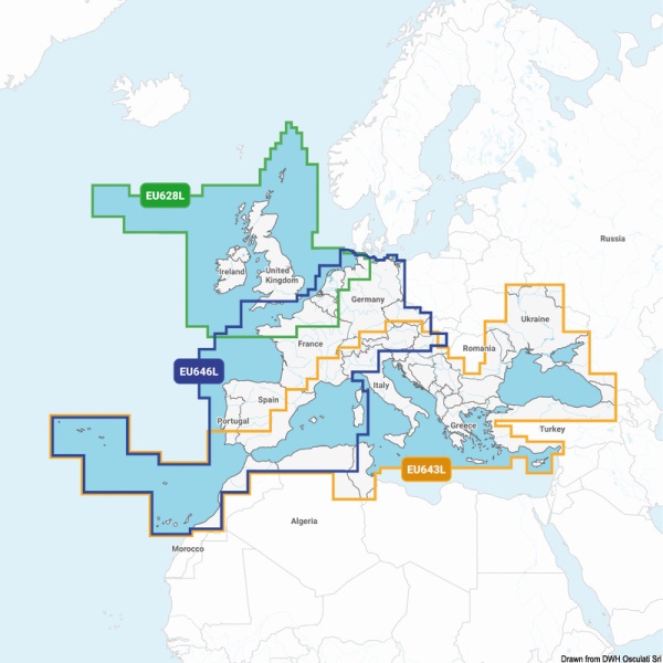 Garmin Navionics+ Europa Large - 29.061.03
