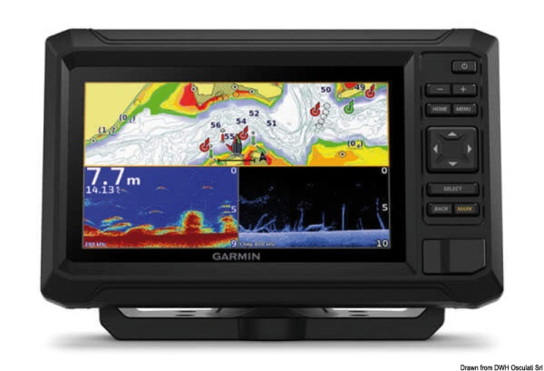 Charplotter Garmin EchoMap UHD2 72cv senza trasd. - 29.063.04