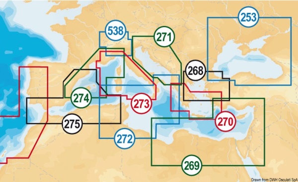 Cartografia Navionics Platinum+ CF zona 271 XL Adriatico Specificare zona - 29.080.32