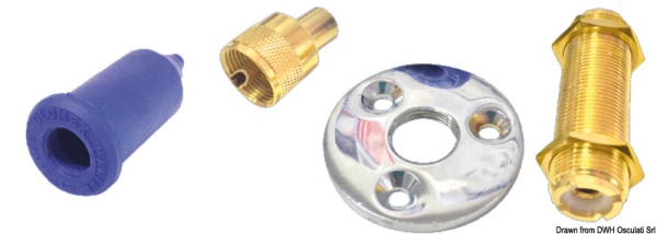 Passacavo inox per cavo coassiale - 29.105.00