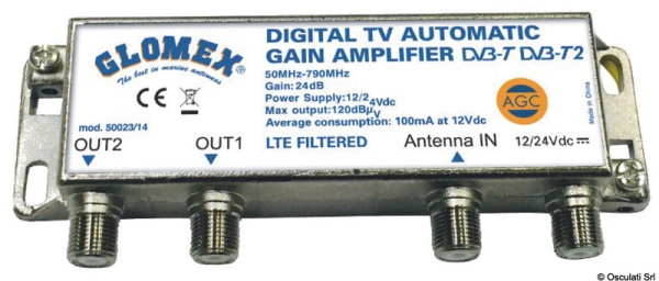 Amplificatore Automatico AGC Glomex 50023/14 - 29.142.00