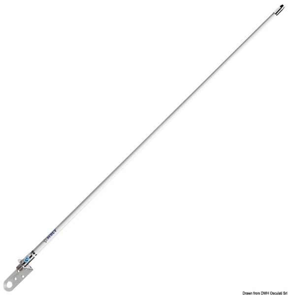 Antenna VHF Scout KM4 predisposta per Windex 100cm - 29.312.00