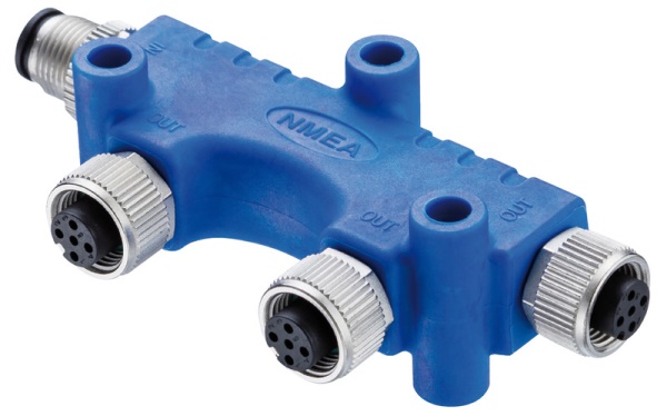Connettore 2 vie NMEA 2000, 4A 60V - 29.363.04