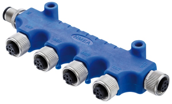 Connettore 4 vie NMEA 2000, 4A 60V - 29.363.06