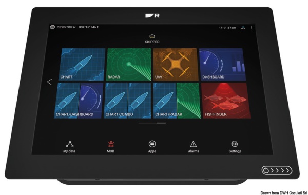 Display multif. touch AXIOM+ 7RV con cartografia - 29.705.10