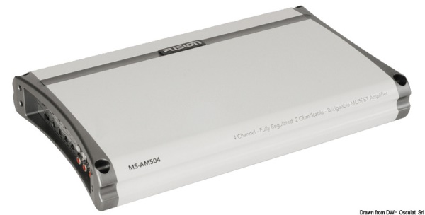 MS-AM504 Amplificatore 500 W 4 canali Classe AB - 29.842.02