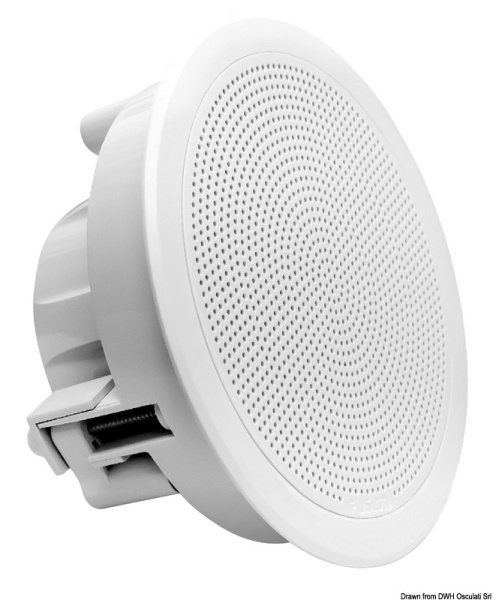 FM-F65RW Flush Mount Speaker 6.5” Rotondi Bianchi (coppia) - 29.845.01