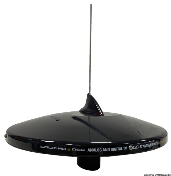 Glomex Antenna TV Talitha nera con DAB - 29.926.21
