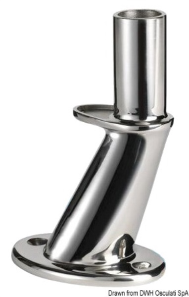 Base inox Glomex 126 mm - 29.927.01