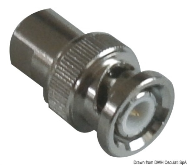 Adattatore FME maschio / BNC maschio Glomex RA355 - 29.990.27