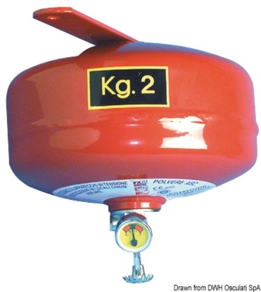 Estintore automatico 2 Kg a pioggia - 31.515.02