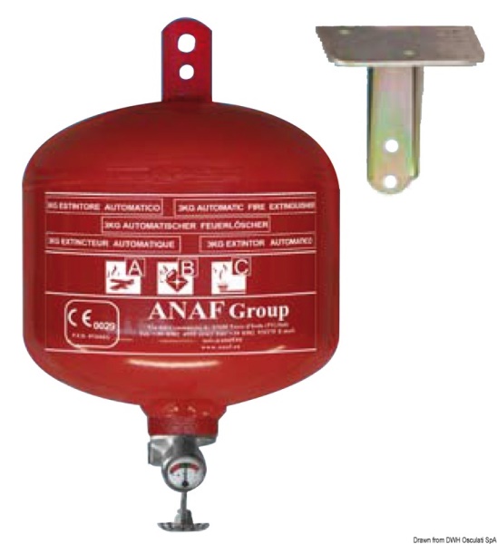 Estintore automatico 3 Kg - 31.515.03
