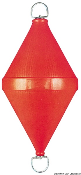 Gavitello bicono 320 x 800 mm rosso - 33.168.01RO
