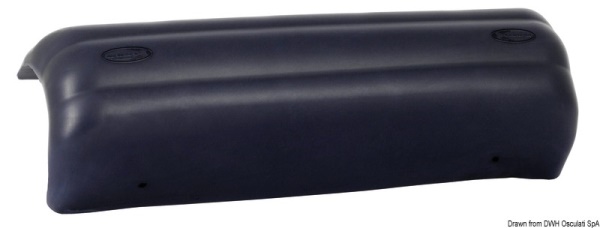 Parabordo prua/plancetta 610 mm bianco - 33.502.10